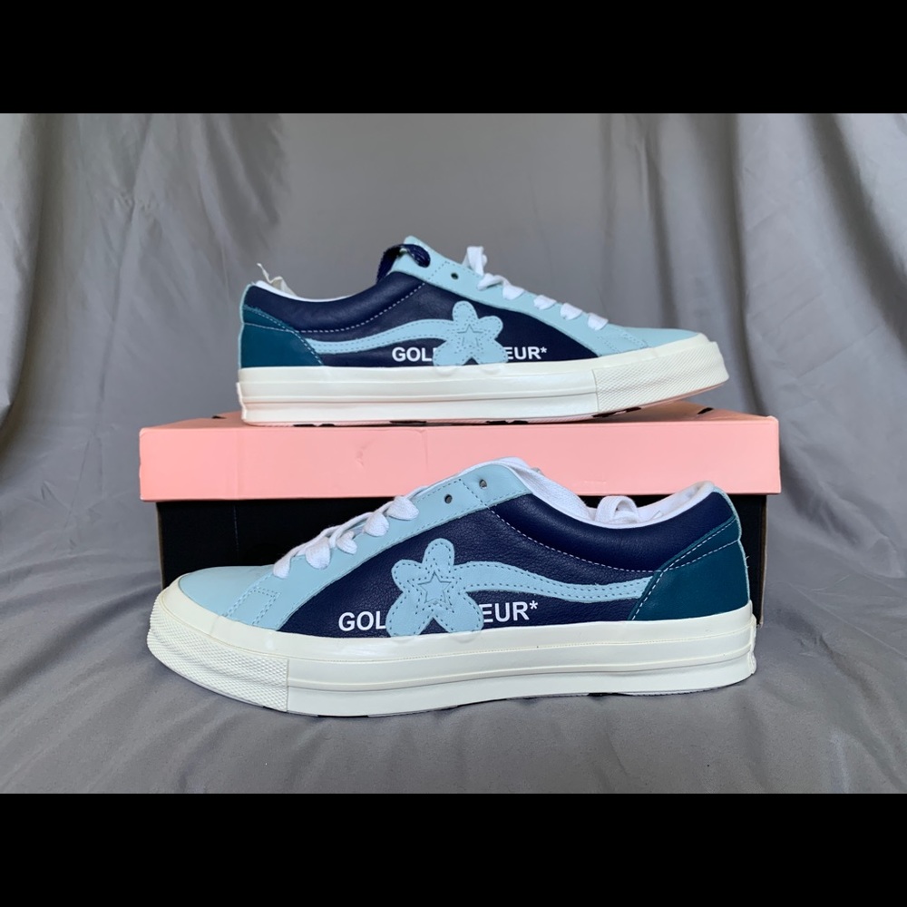Converse Golf Le Fleur Barely Blue Sz: 11.5